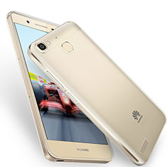 Silikon Hülle Handyhülle Ultra Dünn Schutzhülle Durchsichtig Transparent T05 für Huawei P8 Lite Smart Grau