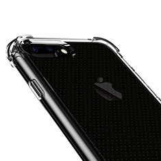Silikon Hülle Handyhülle Ultra Dünn Schutzhülle Durchsichtig Transparent T06 für Apple iPhone 7 Plus Klar