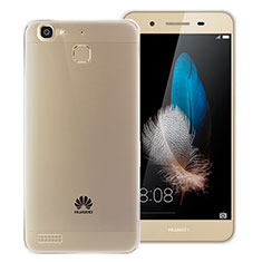 Silikon Hülle Handyhülle Ultra Dünn Schutzhülle Durchsichtig Transparent T06 für Huawei P8 Lite Smart Grau