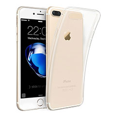 Silikon Hülle Handyhülle Ultra Dünn Schutzhülle Durchsichtig Transparent T15 für Apple iPhone 8 Plus Klar