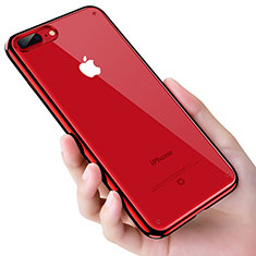 Silikon Hülle Handyhülle Ultra Dünn Schutzhülle Durchsichtig Transparent T17 für Apple iPhone 8 Plus Klar