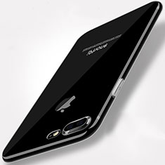 Silikon Hülle Handyhülle Ultra Dünn Schutzhülle Durchsichtig Transparent W02 für Apple iPhone 8 Plus Klar