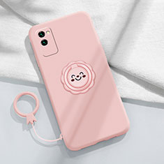 Silikon Hülle Handyhülle Ultra Dünn Schutzhülle Flexible 360 Grad Ganzkörper Tasche C01 für Huawei Honor Play4 Pro 5G Rosa