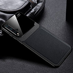 Silikon Hülle Handyhülle Ultra Dünn Schutzhülle Flexible 360 Grad Ganzkörper Tasche C01 für Huawei Nova 5 Pro Schwarz