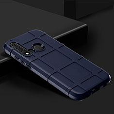Silikon Hülle Handyhülle Ultra Dünn Schutzhülle Flexible 360 Grad Ganzkörper Tasche C01 für Huawei Nova 5i Blau