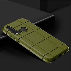Silikon Hülle Handyhülle Ultra Dünn Schutzhülle Flexible 360 Grad Ganzkörper Tasche C01 für Huawei Nova 5i Grün