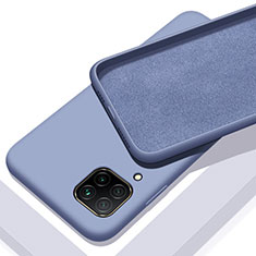 Silikon Hülle Handyhülle Ultra Dünn Schutzhülle Flexible 360 Grad Ganzkörper Tasche C01 für Huawei P40 Lite Violett