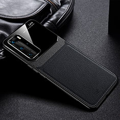Silikon Hülle Handyhülle Ultra Dünn Schutzhülle Flexible 360 Grad Ganzkörper Tasche C01 für Huawei P40 Pro Schwarz