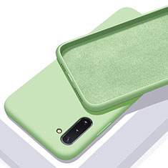 Silikon Hülle Handyhülle Ultra Dünn Schutzhülle Flexible 360 Grad Ganzkörper Tasche C01 für Samsung Galaxy Note 10 Grün