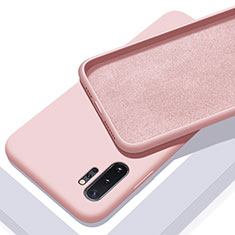 Silikon Hülle Handyhülle Ultra Dünn Schutzhülle Flexible 360 Grad Ganzkörper Tasche C01 für Samsung Galaxy Note 10 Plus 5G Rosa
