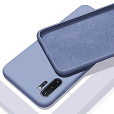 Silikon Hülle Handyhülle Ultra Dünn Schutzhülle Flexible 360 Grad Ganzkörper Tasche C01 für Samsung Galaxy Note 10 Plus 5G Violett