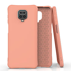 Silikon Hülle Handyhülle Ultra Dünn Schutzhülle Flexible 360 Grad Ganzkörper Tasche C01 für Xiaomi Redmi Note 9S Orange
