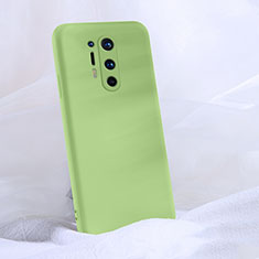 Silikon Hülle Handyhülle Ultra Dünn Schutzhülle Flexible 360 Grad Ganzkörper Tasche C02 für OnePlus 8 Pro Grün