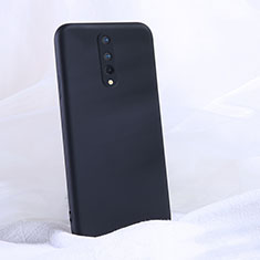 Silikon Hülle Handyhülle Ultra Dünn Schutzhülle Flexible 360 Grad Ganzkörper Tasche C02 für OnePlus 8 Schwarz