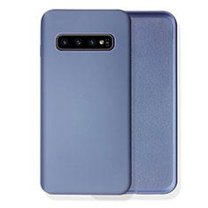 Silikon Hülle Handyhülle Ultra Dünn Schutzhülle Flexible 360 Grad Ganzkörper Tasche C02 für Samsung Galaxy S10 Violett