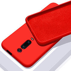 Silikon Hülle Handyhülle Ultra Dünn Schutzhülle Flexible 360 Grad Ganzkörper Tasche C02 für Xiaomi Mi 9T Pro Rot