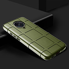 Silikon Hülle Handyhülle Ultra Dünn Schutzhülle Flexible 360 Grad Ganzkörper Tasche C02 für Xiaomi Redmi K30 Pro 5G Grün