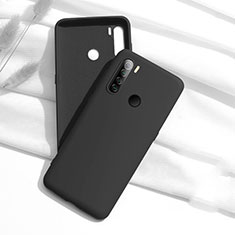 Silikon Hülle Handyhülle Ultra Dünn Schutzhülle Flexible 360 Grad Ganzkörper Tasche C02 für Xiaomi Redmi Note 8 (2021) Schwarz