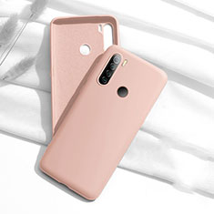 Silikon Hülle Handyhülle Ultra Dünn Schutzhülle Flexible 360 Grad Ganzkörper Tasche C02 für Xiaomi Redmi Note 8T Rosa