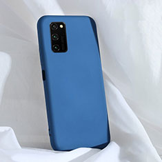 Silikon Hülle Handyhülle Ultra Dünn Schutzhülle Flexible 360 Grad Ganzkörper Tasche C03 für Huawei Honor V30 5G Blau