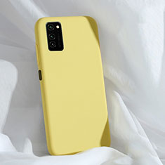 Silikon Hülle Handyhülle Ultra Dünn Schutzhülle Flexible 360 Grad Ganzkörper Tasche C03 für Huawei Honor V30 5G Gelb