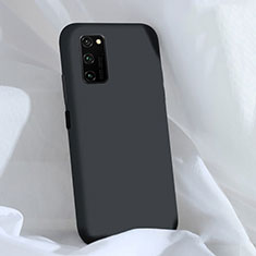 Silikon Hülle Handyhülle Ultra Dünn Schutzhülle Flexible 360 Grad Ganzkörper Tasche C03 für Huawei Honor V30 5G Schwarz