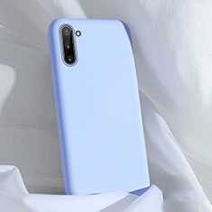 Silikon Hülle Handyhülle Ultra Dünn Schutzhülle Flexible 360 Grad Ganzkörper Tasche C03 für Samsung Galaxy Note 10 5G Hellblau
