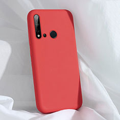 Silikon Hülle Handyhülle Ultra Dünn Schutzhülle Flexible 360 Grad Ganzkörper Tasche C04 für Huawei Nova 5i Rot