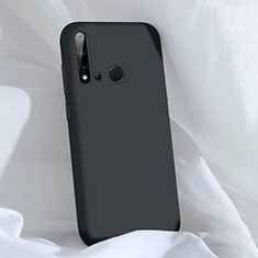 Silikon Hülle Handyhülle Ultra Dünn Schutzhülle Flexible 360 Grad Ganzkörper Tasche C04 für Huawei Nova 5i Schwarz