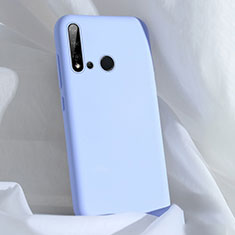Silikon Hülle Handyhülle Ultra Dünn Schutzhülle Flexible 360 Grad Ganzkörper Tasche C04 für Huawei Nova 5i Violett