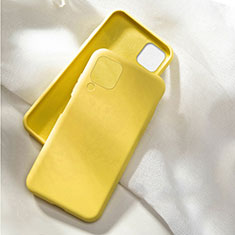 Silikon Hülle Handyhülle Ultra Dünn Schutzhülle Flexible 360 Grad Ganzkörper Tasche C04 für Huawei P40 Lite Gelb