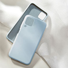 Silikon Hülle Handyhülle Ultra Dünn Schutzhülle Flexible 360 Grad Ganzkörper Tasche C04 für Huawei P40 Lite Hellblau