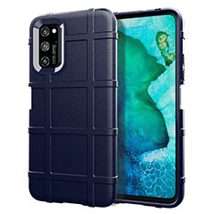 Silikon Hülle Handyhülle Ultra Dünn Schutzhülle Flexible 360 Grad Ganzkörper Tasche C05 für Huawei Honor View 30 Pro 5G Blau