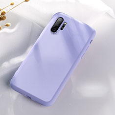Silikon Hülle Handyhülle Ultra Dünn Schutzhülle Flexible 360 Grad Ganzkörper Tasche C05 für Samsung Galaxy Note 10 Plus Violett