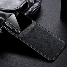 Silikon Hülle Handyhülle Ultra Dünn Schutzhülle Flexible 360 Grad Ganzkörper Tasche C05 für Xiaomi Mi 10 Schwarz