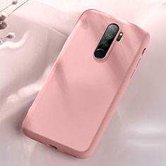 Silikon Hülle Handyhülle Ultra Dünn Schutzhülle Flexible 360 Grad Ganzkörper Tasche C05 für Xiaomi Redmi Note 8 Pro Rosa
