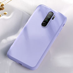 Silikon Hülle Handyhülle Ultra Dünn Schutzhülle Flexible 360 Grad Ganzkörper Tasche C05 für Xiaomi Redmi Note 8 Pro Violett
