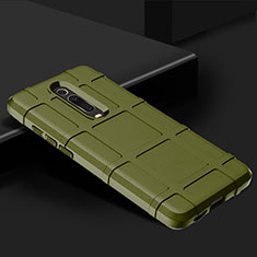 Silikon Hülle Handyhülle Ultra Dünn Schutzhülle Flexible 360 Grad Ganzkörper Tasche C06 für Xiaomi Redmi K20 Pro Grün