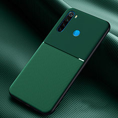 Silikon Hülle Handyhülle Ultra Dünn Schutzhülle Flexible 360 Grad Ganzkörper Tasche C06 für Xiaomi Redmi Note 8 (2021) Grün
