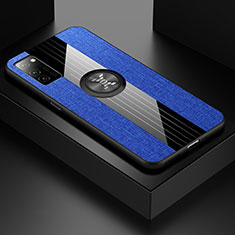 Silikon Hülle Handyhülle Ultra Dünn Schutzhülle Flexible Tasche C01 für Huawei Honor V30 5G Blau