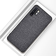 Silikon Hülle Handyhülle Ultra Dünn Schutzhülle Flexible Tasche C01 für Samsung Galaxy Note 10 Plus 5G Dunkelgrau