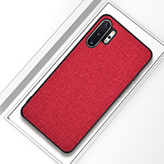 Silikon Hülle Handyhülle Ultra Dünn Schutzhülle Flexible Tasche C01 für Samsung Galaxy Note 10 Plus 5G Rot