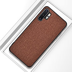 Silikon Hülle Handyhülle Ultra Dünn Schutzhülle Flexible Tasche C01 für Samsung Galaxy Note 10 Plus Braun