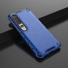 Silikon Hülle Handyhülle Ultra Dünn Schutzhülle Flexible Tasche C01 für Xiaomi Mi 10 Blau