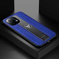 Silikon Hülle Handyhülle Ultra Dünn Schutzhülle Flexible Tasche C01 für Xiaomi Mi 11 Lite 5G Blau