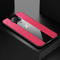 Silikon Hülle Handyhülle Ultra Dünn Schutzhülle Flexible Tasche C01 für Xiaomi Poco F2 Pro Pink