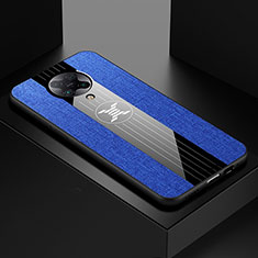 Silikon Hülle Handyhülle Ultra Dünn Schutzhülle Flexible Tasche C01 für Xiaomi Redmi K30 Pro 5G Blau