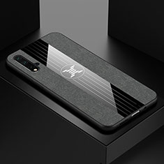 Silikon Hülle Handyhülle Ultra Dünn Schutzhülle Flexible Tasche C02 für Huawei Nova 5 Pro Grau
