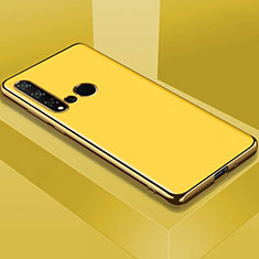 Silikon Hülle Handyhülle Ultra Dünn Schutzhülle Flexible Tasche C02 für Huawei P20 Lite (2019) Gelb