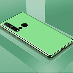 Silikon Hülle Handyhülle Ultra Dünn Schutzhülle Flexible Tasche C02 für Huawei P20 Lite (2019) Grün